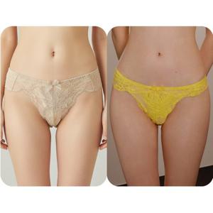 [비너스]오르화 블루밍 T팬티 티백 여리여리한 레이스 여성팬티 [OPT5961T]