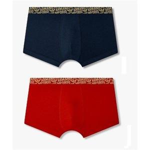 엠포리오아르마니 EMPORIO ARMANI 남성 로고 패턴 자카드 밴딩 드로즈 2종 SET(0814312058,0814312059) 392643