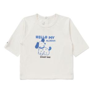 [블루독베이비]헬로우 도기 7부 티셔츠 B (46314-331-02)