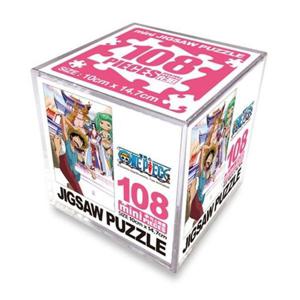 [하비스]직소퍼즐 애니 원피스 미니 큐브 여인섬의모험 108피스