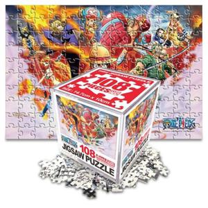 [하비스]직소퍼즐 애니 원피스 미니 큐브 각자의 능력 108피스