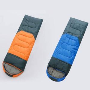 캠핑침낭 투톤침낭 후드형 휴대용이불 캠핑 백패킹 차박 1800g