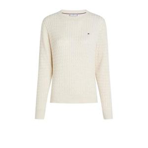 타미힐피거 스웨터 WW0WW44993 0F5 HEATHER IVORY PETAL