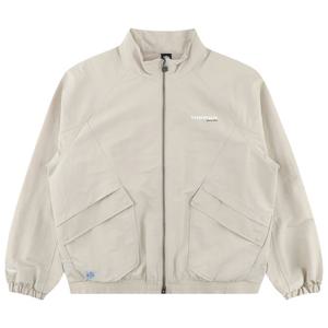 엄브로 린넨라이크 스탠넥 블루종 바람막이 자켓 UR121CJK35BGR