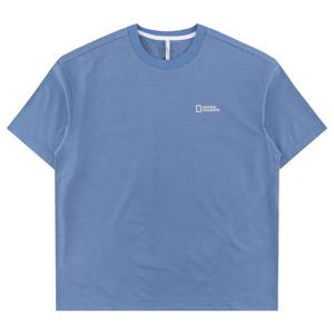 내셔널지오그래픽 어반 빅로고 세미오버핏 반팔 티셔츠 N262UTS210 657