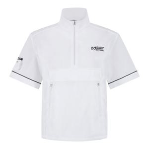 [마스터바니] 여성 링클 백 로고 반팔 아노락 421F2TR381_WH