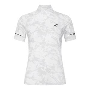 [마스터바니] 여성 오일 잉크 패턴 냉감 반팔티셔츠 421F2TR318_WH