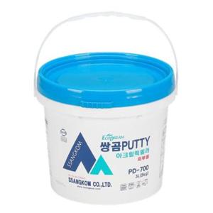타일보수제 퍼티 외부 건축용 아크릴릭필러 외부용 PD-700 5kg