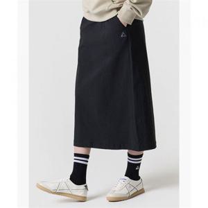 르꼬끄 여성 롱기장 스커트 - 블랙 QR122LSK19 408770