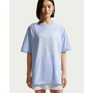 나이키 스포츠웨어 여성 오버사이즈 티셔츠 - 하이드로젠 블루 IR6969-407 401274