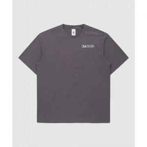 르꼬끄 유니 르프레쉬 백그래픽 루즈핏 반팔티 - 그레이 QR223LRS42 409860