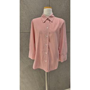 [숲]7부소매 소매롤업 스트라이프 셔츠 SC4LS32