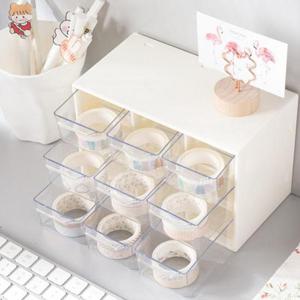 다이어리 사무실 책상 데스크 정리 9칸 서랍 수납함 RD-10558