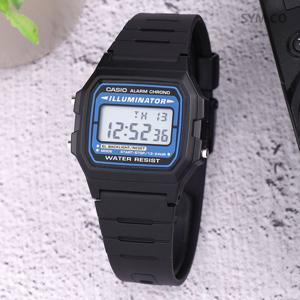 카시오 F-105W-1A 빈티지 군인 군용 전자 스포츠 남자 우레탄 시계 d1