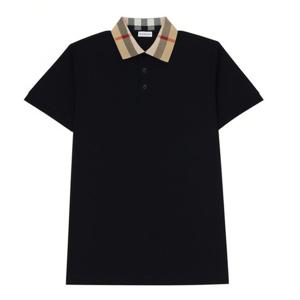 버버리 체크 남성 폴로 반팔티셔츠 8071620