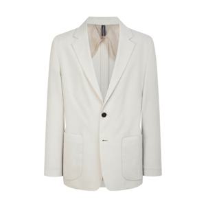 헤지스  26SS  오픈카라 포켓배색 캐주얼 자켓 HZJA6B402I1