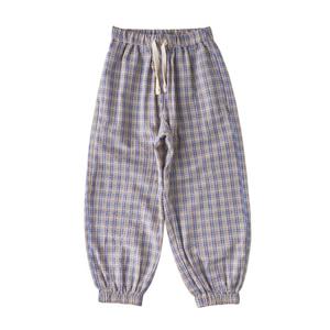 [리틀그라운드](BE)데님인더박스-체크이지밴딩팬츠(76111-415-08)