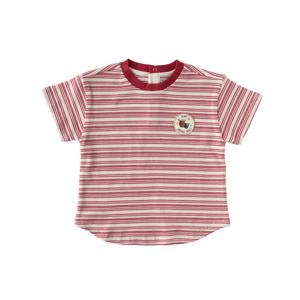 [밍크뮤](RD)쁘띠열매스트라이프티셔츠 36315-332-02