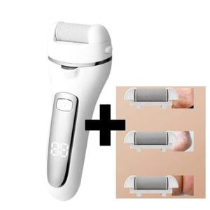 뒤꿈치돌 다번다 전동 발 각질 제거기 uv 살균 충전식 화이트