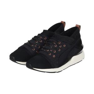 푸마 펄 벨벳 로프 런닝화 블랙 364154-02