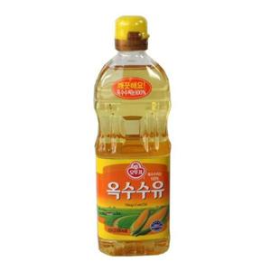 옥수수유 오뚜기 옥수수유0.9L