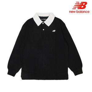 [뉴발란스]뉴발란스 키즈 스몰로고 카라 긴팔티 NK9BEB304U-19