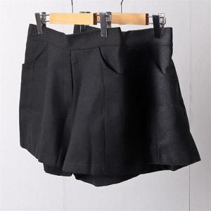 [강물처럼]빅사이즈사랑해요 3473L111 기본 3부 모직 바지 WW (7