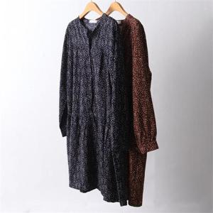 [강물처럼]빅사이즈사랑해요 F149L109 와이넥플라워롱원피스 IR