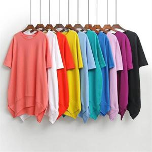 [강물처럼]빅사이즈사랑해요 E172L107 라운드오아시스반팔티 BQ