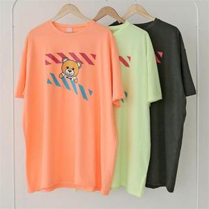 [강물처럼]빅사이즈사랑해요 E208L105 토이베어백트임반팔티 TS