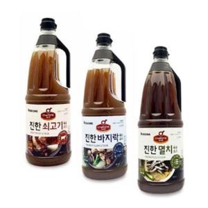 간장 국물 탕 전골 육수 바지락 쇠고기 멸치 육수소스 2Kg