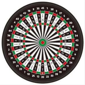 로또 가가 원형 자석다트 920143