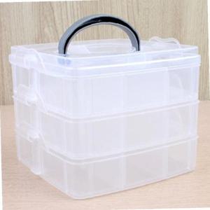 휴대용 3단 다용도 멀티박스 소형