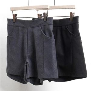 [강물처럼]빅사이즈사랑해요 3473L012 기본 3부 모직 바지 WW (6