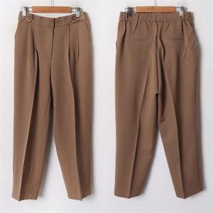 [강물처럼]빅사이즈 010 주름턱트윌스판슬랙스 DMDB304 (6348178