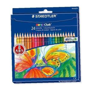 스테들러 노리스 클럽 색연필 24색 144 NC24/종이케이스 세트(1개입)