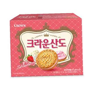 크라운 크라운산도 딸기 323g