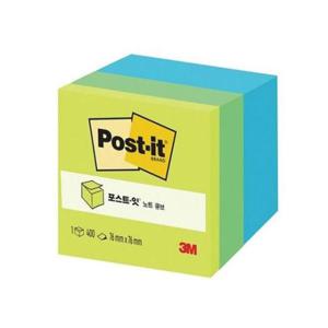 (3M) 포스트잇 큐브 2054-PP GRW/76x76 (1개)