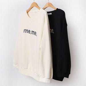 [강물처럼]빅사이즈사랑해요 B462L011 하이틴오버핏맨투맨 BA (6