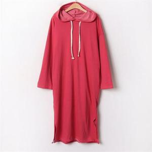 [강물처럼]아이우먼 심플빅후드롱원피스 NSB438M011 빅사이즈 (6