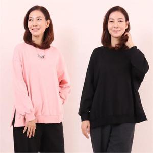 [강물처럼]아이우먼 트임박시기본맨투맨 WW6894M011 빅사이즈 (6