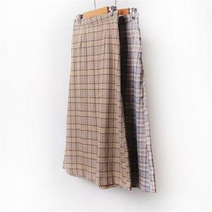 [강물처럼]빅사이즈사랑해요 B354L010 톨스토이뒷트임롱치마 CR