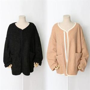 [강물처럼]위쉬몰 HG 푸들랍빠기모가디건(B179H010) 빅사이즈 (6