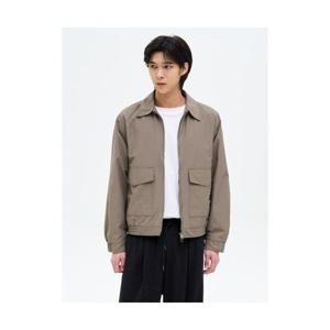 에잇세컨즈 8SECONDS 카라 집업 블루종 카키 425239LYJH 404975