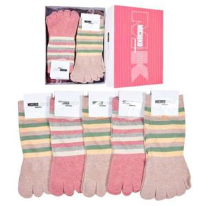 미치코런던 링글 가라 숙녀 발가락 양말0019dv