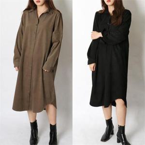 [강물처럼]위쉬몰 HG 반오픈카라기모원피스(7104H009) 빅사이즈