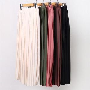 [강물처럼]빅사이즈사랑해요 A774L009 피아노쉬폰롱스커트 AY (5