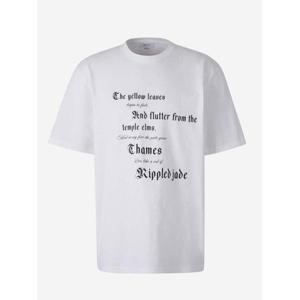라프리마 알렉산더맥퀸 텍스트 프린트 티셔츠 815069 QTAC7 0909