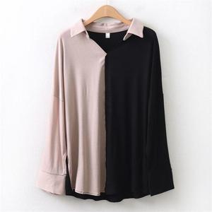 [강물처럼]아이우먼 미츠배색모던티 NB9016M008 빅사이즈 (59327