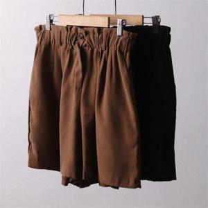 [강물처럼]빅사이즈사랑해요 A706L008 개더밴딩촉촉4부팬츠 LT (